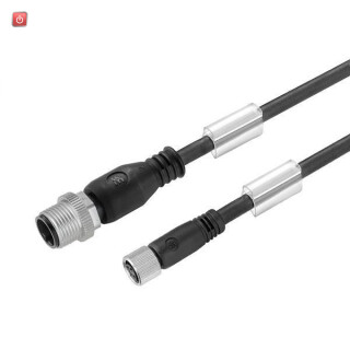 WEIDMÜLLER / 9457770250 / SAIL-M12GM8G-3-2.5U / Sensor-Aktor-Leitung (konfektioniert), Verbindungsleitung, M12 / M8, / EAN 4032248330409