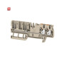 WEIDMÜLLER / 1514030000 / APGTB 2.5 FT 4C/2 / Steckbare Klemme, Steckanschluss, PUSH IN, dunkelbeige, 2.5, 2.5 mm², / EAN 4050118321401