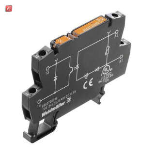 WEIDMÜLLER / 8951140000 / TOS 110VDC/230VAC 0, / Halbleiterrelais, 110 V DC +/-20 %, Varistor, Verpolungsschutz, 24...2 / EAN 4032248741915