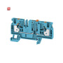 WEIDMÜLLER / 2429880000 / ADT 4 2C BL / Trenn- und Messtrenn-Reihenklemme, PUSH IN, blau, 4 mm², 20 A, 500 V, / EAN 4050118439670
