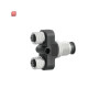 WEIDMÜLLER / 1783420000 / SAI-Y-4-4/2-4 M12/8 / Sensor-Aktor-Adapter, Polzahl: 4, Codierung: M12 = A-kodiert, M8 = / EAN 4032248183357