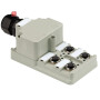 WEIDMÜLLER / 1806010000 / SAI-4-M 5P M12 1:1 / Passiver Sensor-/Aktor-Verteiler (ohne Leitung), Haubenverteiler, M12, / EAN 4032248275120