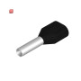 WEIDMÜLLER / 9004420000 / H1,5/16D ZH SW SV / Aderendhülse, Zwillings-Aderendhülse, 1.5 mm², Abisolierlänge: 11 mm, / EAN 4008190167455