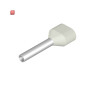 WEIDMÜLLER / 9037240000 / H0,75/16 ZH W / Aderendhülse, Zwillings-Aderendhülse, 0.75 mm², Abisolierlänge: 13 mm, / EAN 4008190492717