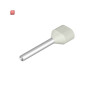WEIDMÜLLER / 9037400000 / H0,5/18D ZH W / Aderendhülse, Zwillings-Aderendhülse, 0.5 mm², Abisolierlänge: 15 mm, / EAN 4008190492892