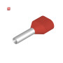 WEIDMÜLLER / 9037440000 / H1,0/15D ZH R / Aderendhülse, Zwillings-Aderendhülse, 1 mm², Abisolierlänge: 11 mm, / EAN 4008190493011