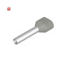 WEIDMÜLLER / 9037540000 / H4,0/28D ZH GR / Aderendhülse, Zwillings-Aderendhülse, 4 mm², Abisolierlänge: 21 mm, / EAN 4008190493110