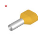 WEIDMÜLLER / 9037550000 / H6,0/23D ZH GE / Aderendhülse, Zwillings-Aderendhülse, 6 mm², Abisolierlänge: 20 mm, / EAN 4008190493127