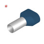 WEIDMÜLLER / 9037590000 / H16,0/29D ZH BL / Aderendhülse, Zwillings-Aderendhülse, 16 mm², Abisolierlänge: 20 mm, / EAN 4008190493165