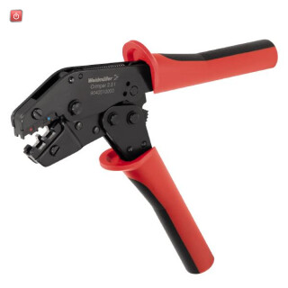 WEIDMÜLLER / 9040510000 / CRIMPER 2.5 I / Crimpwerkzeug, Aderendhülsen mit/ohne Kunststoffkragen, 0.5 mm², 2.5 / EAN 4008190461478