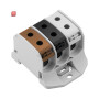 WEIDMÜLLER / 2502650000 / WPD 330 3X50/3X50 1X / Potentialverteilerklemme, Schraubanschluss, braun, schwarz, lichtgrau, / EAN 4050118516470