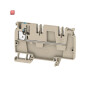 WEIDMÜLLER / 2428960000 / AAP21 4 LI BL / Durchgangs-Reihenklemme, PUSH IN, dunkelbeige, 4 mm², 32 A, 250 V, / EAN 4050118438086