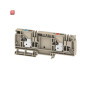 WEIDMÜLLER / 2428990000 / AAP22 10 LO-LO / Einspeiseklemme, PUSH IN, dunkelbeige, 10 mm², 57 A, 250 V, Anzahl / EAN 4050118438185