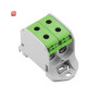 WEIDMÜLLER / 2502600000 / WPD 230 2X50/2X50 GN / Potentialverteilerklemme, Schraubanschluss, grün, 50 mm², 150 A, 1000 / EAN 4050118516425