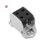 WEIDMÜLLER / 2502950000 / WPD 230 2X50/2X50 BK / Potentialverteilerklemme, Schraubanschluss, schwarz, 50 mm², 150 A, / EAN 4050118516777
