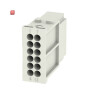 WEIDMÜLLER / 1428840000 / HDC MHD 12 MC / Modul-Einsatz (Industriesteckverbinder), 250 V, 10 A, Polzahl: 12, / EAN 4050118232998