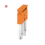 WEIDMÜLLER / 2497290000 / ZQV 16N/2 / Querverbinder (Klemmen), gesteckt, orange, 76 A, Polzahl: 2, Raster in / EAN 4050118561906