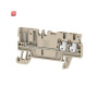 WEIDMÜLLER / 2482180000 / APGTB 1.5 FT 3C/1 / Steckbare Klemme, PUSH IN, dunkelbeige, 1.5, 1.5 mm², 17.5 A, Anzahl / EAN 4050118494242