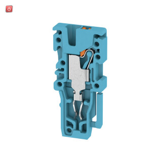 WEIDMÜLLER / 2482320000 / APG 1.5 R BL / Stecker (Klemmen), PUSH IN, blau, 1.5 mm², 17.5 A, 500 V, Anzahl / EAN 4050118494389