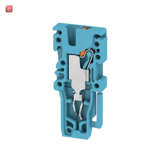 WEIDMÜLLER / 2482290000 / APG 1.5 MI BL / Stecker (Klemmen), PUSH IN, blau, 1.5 mm², 17.5 A, 500 V, Anzahl / EAN 4050118494327
