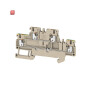 WEIDMÜLLER / 2469390000 / A2T 1.5 FT-PE / Mehrstock-Reihenklemme, PUSH IN, dunkelbeige, 1.5 mm², 500 V, 500 V, / EAN 4050118485394