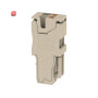 WEIDMÜLLER / 2482350000 / APG 1.5/2 / Stecker (Klemmen), PUSH IN, dunkelbeige, 1.5 mm², 17.5 A, 500 V, / EAN 4050118494419