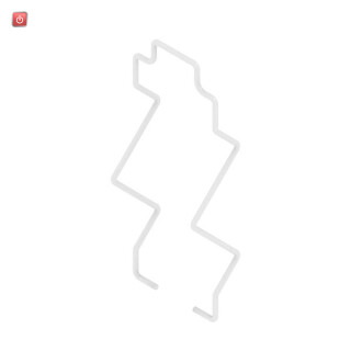 WEIDMÜLLER / 7760056390 / SDI CLIP HM / Haltebügel (Relais), Metall, für DRI Relais mit Prüftaste, D-SERIES / EAN 6944169787898