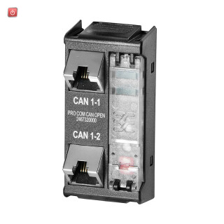WEIDMÜLLER / 2467320000 / PRO COM CAN OPEN / Kommunikationsmodul (Stromversorgung), CANopen, Aufsteckmodul / EAN 4050118482225