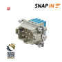 WEIDMÜLLER / 2534140000 / HDC HE 06 N MQT BL / Kontakteinsatz (Industriesteckverbinder), Stift, 500 V, 24 A, Polzahl: / EAN 4050118577785