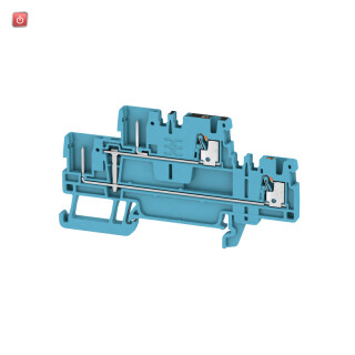 WEIDMÜLLER / 2485930000 / APGTB 1.5 2T VL 4C/2 / Steckbare Klemme, PUSH IN, blau, 1.5, 1.5 mm², 17.5 A, Anzahl / EAN 4050118496406