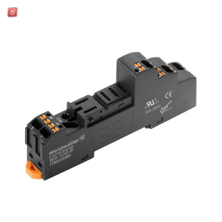 WEIDMÜLLER / 7760056364 / SDI 1CO P / Relaissockel, IP20, 1 Wechsler , 12 A, PUSH IN / EAN 6944169772283