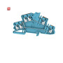WEIDMÜLLER / 2531530000 / A2T 2.5 3C VL BL / Mehrstock-Reihenklemme, PUSH IN, blau, 2.5 mm², 800 V, 800 V, Anzahl / EAN 4050118541731