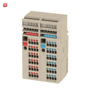 WEIDMÜLLER / 2506370000 / SET AAP11 6/1.5/24C / Ein- und mehrpolige Klemmenleiste, PUSH IN, dunkelbeige, 6 mm², 41 A, / EAN 4050118520750