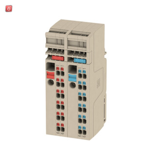 WEIDMÜLLER / 2506090000 / SET AAP11 6/1.5/12C / Ein- und mehrpolige Klemmenleiste, PUSH IN, dunkelbeige, 6 mm², 35 A, / EAN 4050118520873