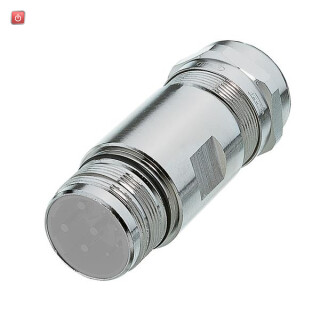 WEIDMÜLLER / 1170270000 / SAI-M23-KS-L-7/12 / Gehäuse (Rundsteckverbinder), M23, Kupfer-Zink-Legierung, IP67, IP69K / EAN 4032248962259