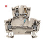 WEIDMÜLLER / 1023600000 / WDK 2.5 LD RT 24VDC / Bauelement-Reihenklemme, Schraubanschluss, dunkelbeige, 2.5 mm², 24 V, / EAN 4008190060855
