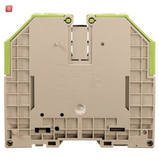 WEIDMÜLLER / 1024550000 / WDU 120/150 HG / Durchgangs-Reihenklemme, Schraubanschluss, hellgrün, 120 mm², 269 A, / EAN 4008190150815
