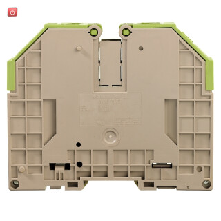 WEIDMÜLLER / 1024650000 / WDU 70/95 HG / Durchgangs-Reihenklemme, Schraubanschluss, hellgrün, 95 mm², 232 A, / EAN 4008190169619