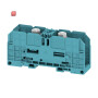 WEIDMÜLLER / 1028480000 / WFF 70 BL / Bolzenklemme, Bolzenanschluss, blau, 70 mm², 192 A, 1000 V, Anzahl / EAN 4008190073329