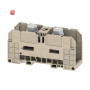 WEIDMÜLLER / 1028500000 / WFF 120 / Bolzenklemme, Bolzenanschluss, dunkelbeige, 120 mm², 269 A, 1000 V, / EAN 4008190004866