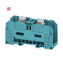 WEIDMÜLLER / 1028580000 / WFF 120 BL / Bolzenklemme, Bolzenanschluss, blau, 120 mm², 269 A, 1000 V, Anzahl / EAN 4008190121808