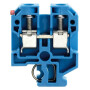 WEIDMÜLLER / 0110080000 / SAK 10 BL / Durchgangs-Reihenklemme, Schraubanschluss, blau, 10 mm², 57 A, 800 V, / EAN 4008190151799