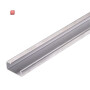 WEIDMÜLLER / 0169300000 / TS 32X15 2M/AL/BK / Tragschiene, Zubehör, Aluminium, unbehandelt, Breite: 2000 mm, Höhe: / EAN 4008190105167