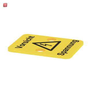 WEIDMÜLLER / 0178500000 / AD 3 SAK10 / Klemmenabdeckung, gelb, PVC, Höhe: 26 mm, Breite: 28 mm, Tiefe: 1 mm, / EAN 4008190007591