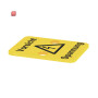 WEIDMÜLLER / 0178700000 / AD 4 SAK35 / Klemmenabdeckung, gelb, PVC, Höhe: 37 mm, Breite: 71.6 mm, Tiefe: 1 / EAN 4008190056414