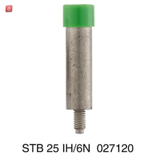 WEIDMÜLLER / 0271500000 / STB 25 IH/SW / Steckbuchse (Klemmen), Stecktiefe: 13 mm, Tiefe: 30 mm / EAN 4008190030162
