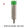 WEIDMÜLLER / 0271500000 / STB 25 IH/SW / Steckbuchse (Klemmen), Stecktiefe: 13 mm, Tiefe: 30 mm / EAN 4008190030162