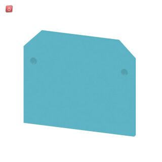 WEIDMÜLLER / 0279580000 / AP SAK2.5 BL / Abschlussplatte (Klemmen), blau, Höhe: 36.5 mm, Breite: 1.5 mm, V-2, / EAN 4008190050702