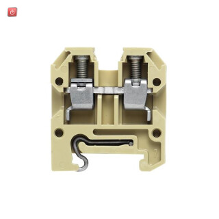 WEIDMÜLLER / 0294380000 / AKZ 4 BL / Durchgangs-Reihenklemme, Schraubanschluss, blau, 4 mm², 32 A, 400 V, / EAN 4008190002152