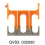 WEIDMÜLLER / 0329300000 / QVS 3 SAKT1+2 / Querverbinder (Klemmen), geschraubt, beige, 41 A, Polzahl: 3, Raster / EAN 4008190084714